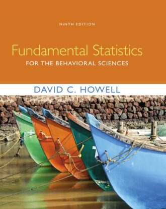 Fundamental Statistics for the Behavioral Sciences 9th 9E