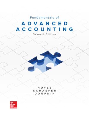 Fundamentals of Advanced Accounting 7th 7E