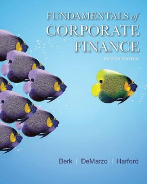 Fundamentals of Corporate Finance 4th 4E