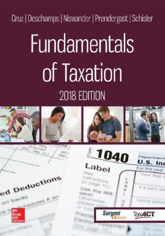Fundamentals of Taxation 2018 11E