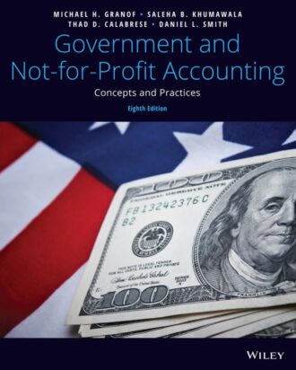 Government and Not for Profit Accounting 8th 8E