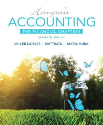 Horngren's Accounting the Financial Chapters 11th 11E
