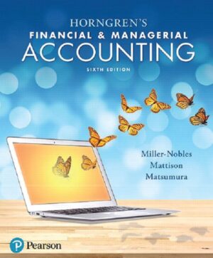 Test Bank Horngren's Financial and Managerial Accounting
