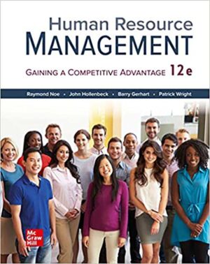 Human Resource Management Gaining a Competitive Advantage 12th 12E
