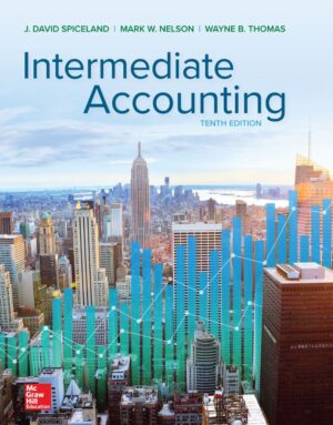Intermediate Accounting 10th 10E David Spiceland