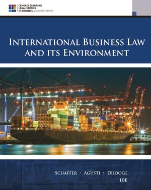 International Business Law and Its Environment 10th 10E