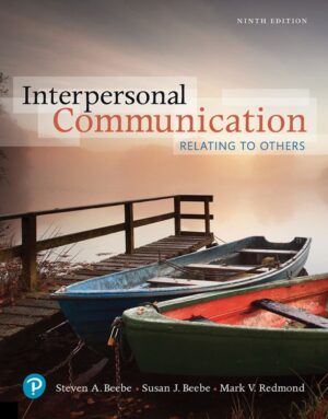 Interpersonal Communication Relating to Others 9th 9E