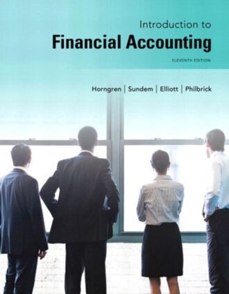 Introduction to Financial Accounting 11th 11E
