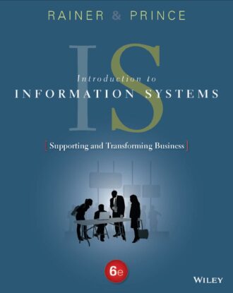 Introduction to Information Systems 6th 6E