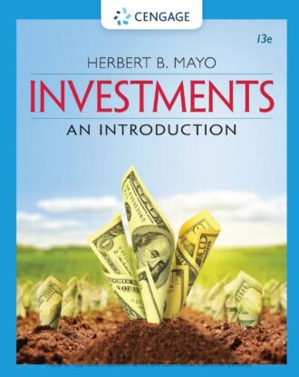 Investments An Introduction 13th 13E Herbert Mayo