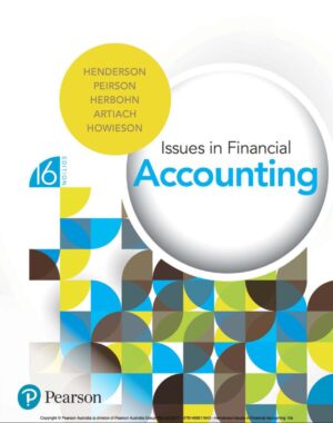 Issues in Financial Accounting 16th 16E Henderson