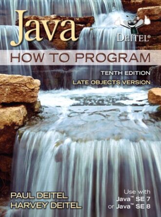 Java How to Program 10th 10E Paul Deitel