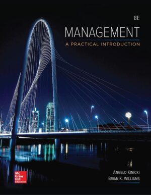 Solution Manual Management; a practical introduction 8th 8E