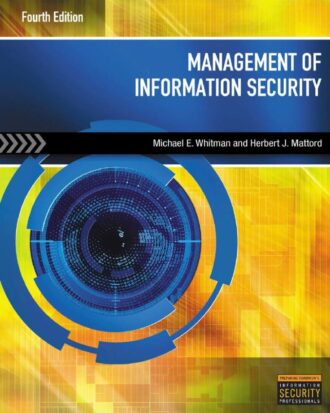 Management of Information Security 4th 4E