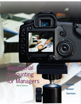 Managerial Accounting for Managers 3rd 3E