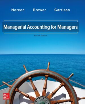 Managerial Accounting for Managers 4th 4E