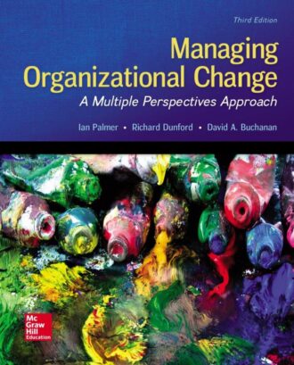 Managing Organizational Change 3rd 3E