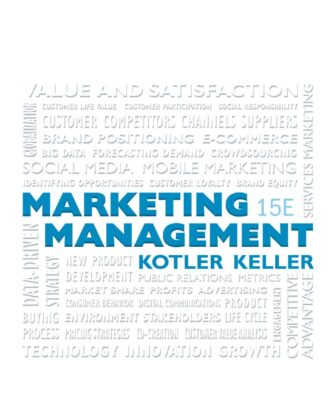 Marketing Management 15th 15E Philip Kotler