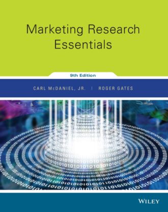 Marketing Research Essentials 9th 9E Carl McDaniel