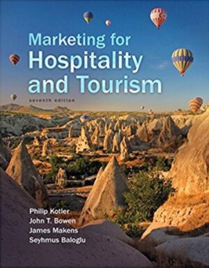 Marketing for Hospitality and Tourism 7th 7E