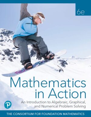 Mathematics in Action 6th 6E Consortium for Foundation Mathematics
