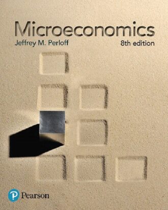 Microeconomics 8th 8E Jeffrey Perloff