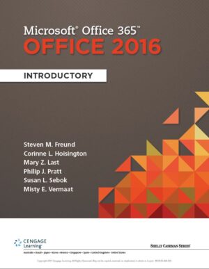 Microsoft® Office 2016 Introductory Misty Vermaat