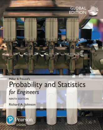 Miller and Freund’s Probability and Statistics for Engineers 9th 9E