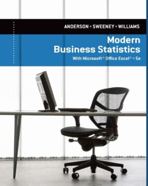 Modern Business Statistics with Microsoft®Office Excel® 5th 5E