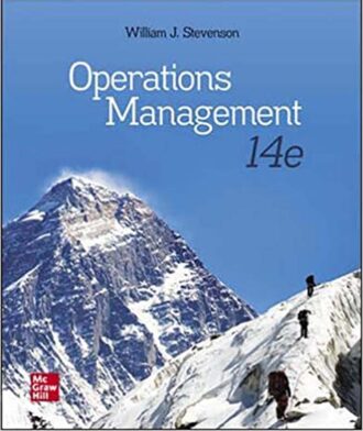 Operations Management 14th 14E William Stevenson