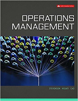 Operations Management 6th 6E William Stevenson