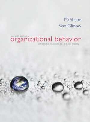 Organizational Behavior 7th 7E Steven Mcshane