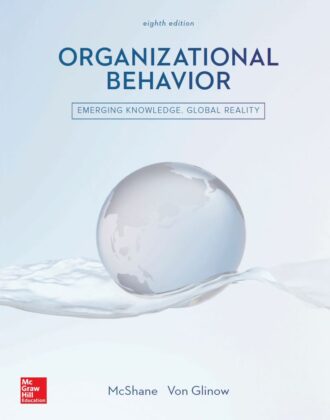 Organizational Behavior 8th 8E Steven Mcshane