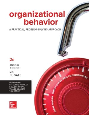 Organizational behavior 2nd 2E Angelo Kinicki