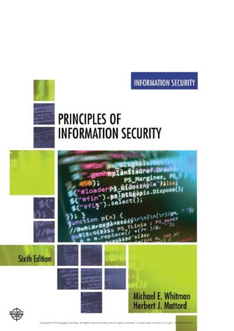 Principles of Information Security 6th 6E