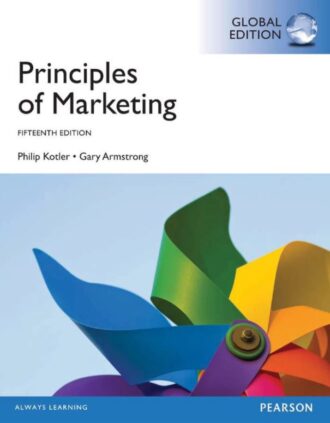 Principles of Marketing 15th 15E Philip Kotler