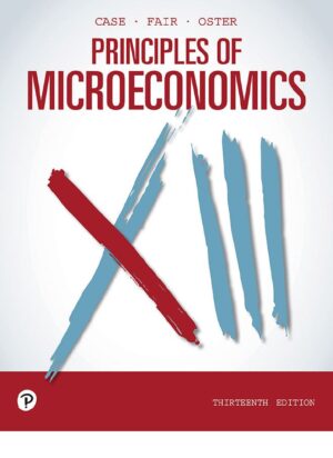 Principles of Microeconomics 13th 13E Karl Case