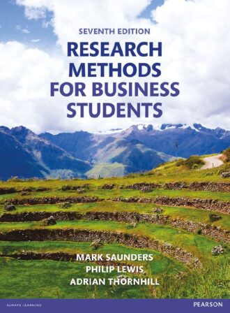Research Methods for Business Students 7th 7E