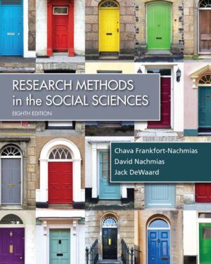 Research Methods in the Social Sciences 8th 8E