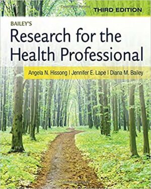 Research for the Health Professional 3rd 3E