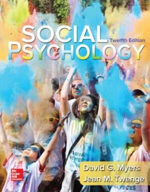 Social Psychology 12th 12E David Myers