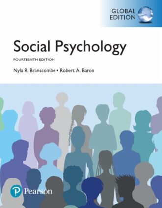 Social Psychology 14th 14E Nyla Branscombe