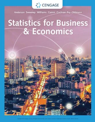 Statistics Business and Economics 14th 14E David Anderson