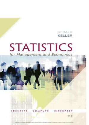 Statistics for Management and Economics 11th 11E