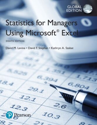 Statistics for Managers Using Microsoft Excel 8th Global Edition
