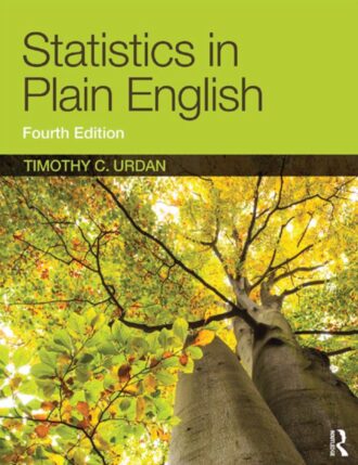Statistics in Plain English 4th 4E Timothy Urdan