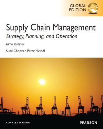 Supply Chain Management Strategy Planning and Operation 5th 5E