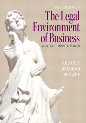 The Legal Environment of Business 7th 7E