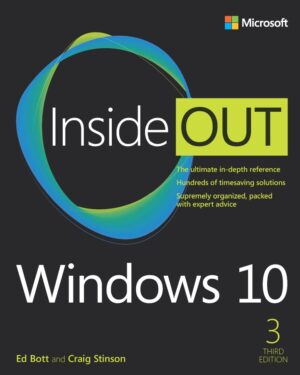 Windows 10 Inside Out 3rd 3E Ed Bott