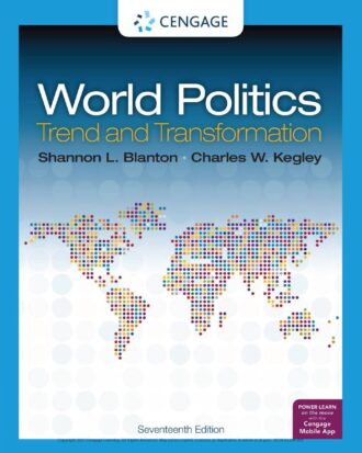 World Politics Trend and Transformation 17th 17E